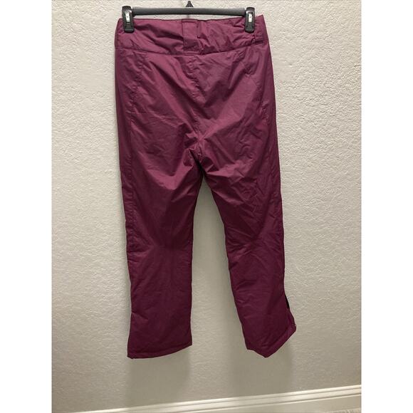 Columbia Mountain Snow Skii Pants SL8391 Women's Regular Medium Red Maroon - Picture 9 of 11